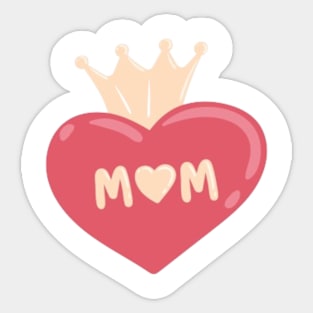 Mom Love Sticker